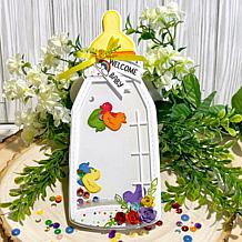 The Stamps of Life Baby Bottle Slimline Shaped Card Fold-it Die Set