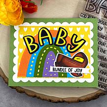 The Stamps of Life Baby Phrase Strips Clear Stamps