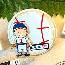 The Stamps of Life Ball & Button Shaped Card Fold-it Dies w/ Stencils