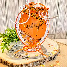 The Stamps of Life Balloon Shaped Card Fold-it Die Set