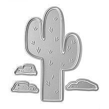 The Stamps of Life Cactus Mini Shaped Card Slimline Fold-it