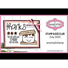 The Stamps of Life Campfire Shaped Card Fold-it Die Set