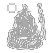 The Stamps of Life Campfire Shaped Card Fold-it Die Set