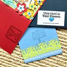 The Stamps of Life Card & Envelope Stamps Double Set