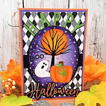 The Stamps of Life Cheerful Halloween Word Die Set
