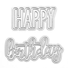 The Stamps of Life Cheerful Happy Birthday Die Set