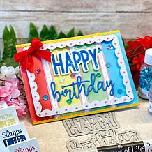 The Stamps of Life Cheerful Happy Birthday Die Set