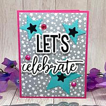 The Stamps of Life Cheerful Let's Celebrate Die Set