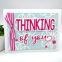The Stamps of Life Cheerful Thinking of You Die Set