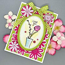 The Stamps of Life Dotted Ovals Shape Die Set