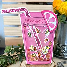 The Stamps of Life Drink Cup A2 Shaped Card Fold-it Die Set