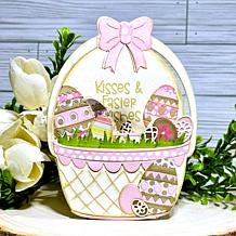 The Stamps of Life Easter Basket A2 Shaped Card Fold-it Die Set