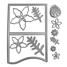 The Stamps of Life Floral Swish Card Die Set