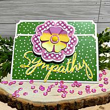 The Stamps of Life Flower Fold Over Card Die Set