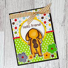 The Stamps of Life Hanging Out Dog Die Set