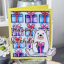 The Stamps of Life Happy Birthday #4 Die Set