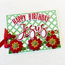 The Stamps of Life - Happy Birthday Jesus Die Set