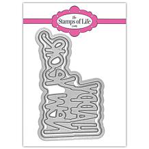 The Stamps of Life Happy New Year Word Die Set