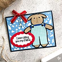 The Stamps of Life Horizontal Heart Background Die Set