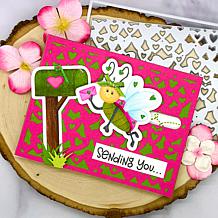 The Stamps of Life Horizontal Heart Background Die Set