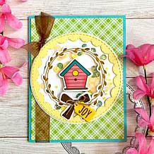 The Stamps of Life Inside Scallop Circles Die Set