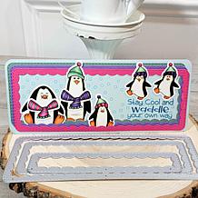 The Stamps of Life Inside Scallop Rounded Rectangle Slimline Die Set