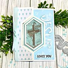 The Stamps of Life Jesus Phrase Strips Clear Stamp Set