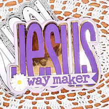 The Stamps of Life Jesus-Shaped Card Fold-it Die Set