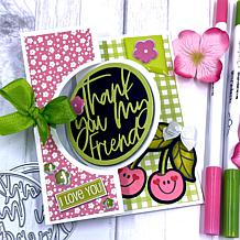 The Stamps of Life Large Circle Flip-It Card Die Set