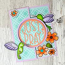 The Stamps of Life Large Circle Flip-It Card Die Set