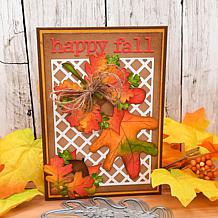 The Stamps of Life Leaf A2 Shaped Card Fold-it Die Set