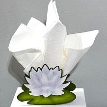 The Stamps of Life Lily Pad A2 Shaped Card Fold-it Die Set