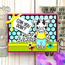 The Stamps of Life Little Peeps Cow Clear Stamp Set