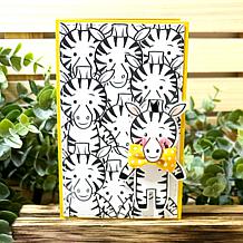 The Stamps of Life Little Peeps Zebra Clear Stamp Set