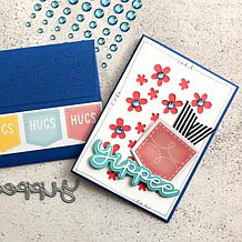 The Stamps of Life Mini A1 Flower & Vine Card Base Die Set