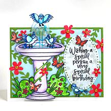 The Stamps of Life morebirdbath2stamp Dies