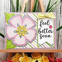 The Stamps of Life Newport Flower A2 Shaped Card Fold-it Die Set