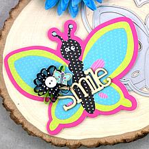 The Stamps of Life Pointed Butterfly Shaped Card Fold-it Die Set