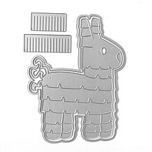 The Stamps of Life Rainbow Piñata Shaped Card Fold-it Die Set