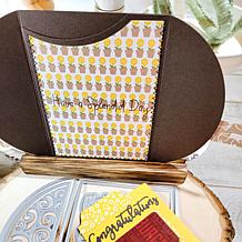 The Stamps of Life Rounded Gate Fold Card Die Set