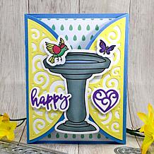 The Stamps of Life Rounded Gate Fold Card Die Set