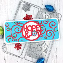 The Stamps of Life Rounded Slimline Card Die Set