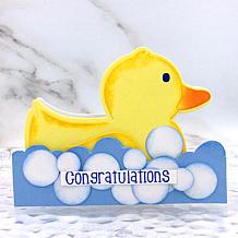 The Stamps of Life Rubber Duckie Bath Fold-It Die Set