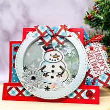 The Stamps of Life - Santa & Snowman Pudgie Stamps