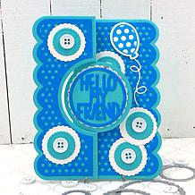 The Stamps of Life Scalloped Edge Circle Flip-It Card Die Set