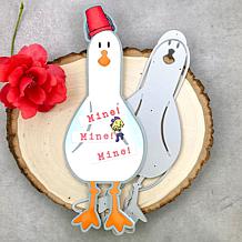 The Stamps of Life Seagull Slimline Shaped Card Fold-it