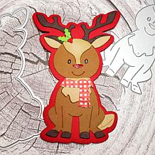 The Stamps of Life Sitting Reindeer Fold-it