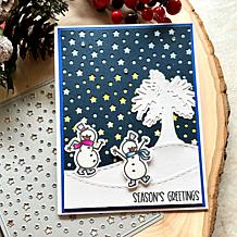 The Stamps of Life Starry Night Background Die