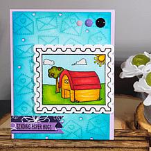 The Stamps of Life Stitched Envelope Background Die