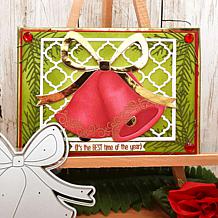 The Stamps of Life Wedding Bells Shaped Card Fold-it